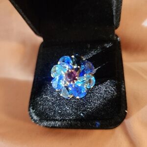 Vintage Swarovski Crystal Ring.